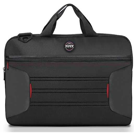 PORT DESIGNS | Pasuje do rozmiaru " | PREMIUM PACK 17.3 | Messenger - Briefcase | Czarny - 1
