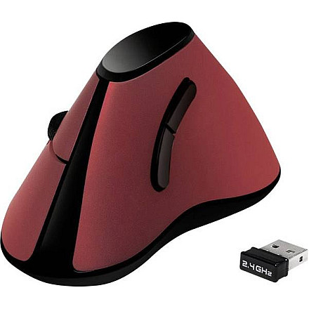 Logilink | Ergonomiczna mysz pionowa | ID0159 | Optyczna | Bezпровідна | червона - 7