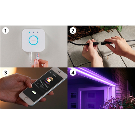 Philips Hue | Lightstrip | Hue White and Colour Ambiance | W | W | Światło białe i kolorowe - 5