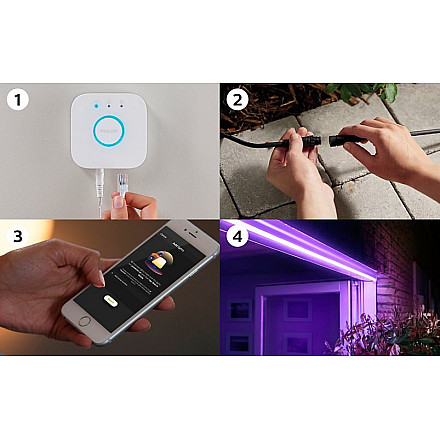 Philips Hue | Lightstrip | Hue White and Colour Ambiance | W | W | Światło białe i kolorowe - 10