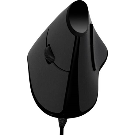Logilink | Ergonomiczna mysz pionowa | ID0158 | Optyczna | Przewodowa | чорна - 1