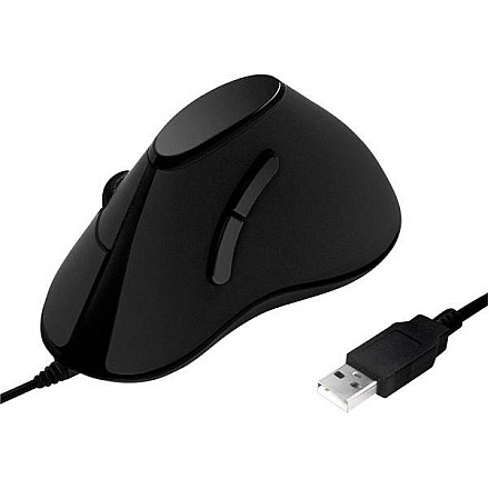 Logilink | Ergonomiczna mysz pionowa | ID0158 | Optyczna | Przewodowa | чорна - 5