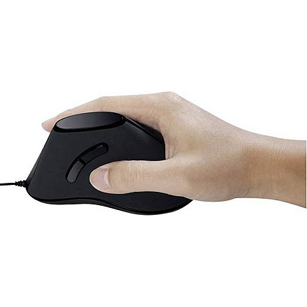 Logilink | Ergonomiczna mysz pionowa | ID0158 | Optyczna | Przewodowa | чорна - 6