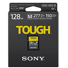 Sony | Tough Memory Card | UHS-II | 128 GB | SDXC | Pamięć flash klasy 10