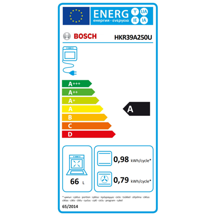 Bosch Кухонна плита HKR39A250U Тип плити Vitroceramic - 5