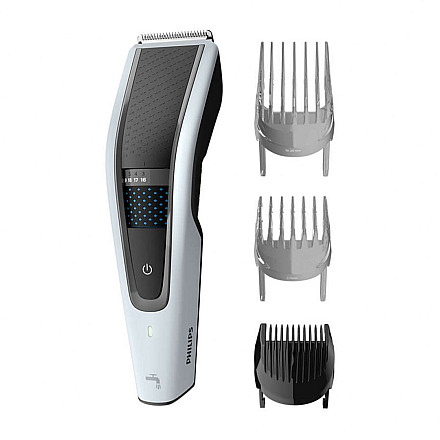 Philips | HC5610/15 | Maszynka do strzyżenia włosów | Bezprzewodowa lub przewodowa | Liczba kroków długości 28 | Dokładność kroku 1 mm | Czarny/Szary - 4