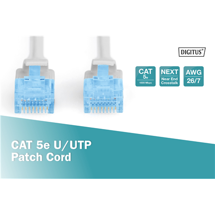 Digitus CAT 5e Патч-кабель Неекранована вита пара (UTP) - 2