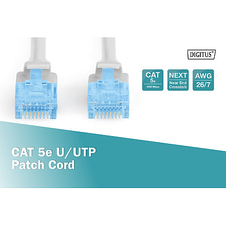 Digitus CAT 5e Патч-кабель Неекранована вита пара (UTP) - 4