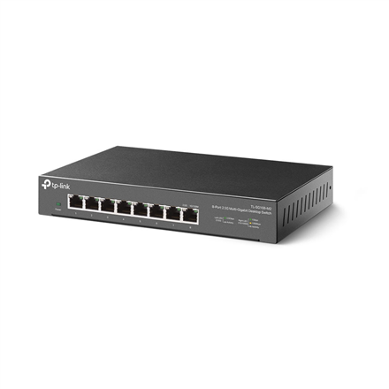 TP-LINK 8-портовий комутатор 2.5G Desktop TL-SG108-M2 Некерований - 2