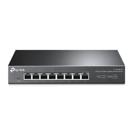 TP-LINK 8-портовий комутатор 2.5G Desktop TL-SG108-M2 Некерований - 1