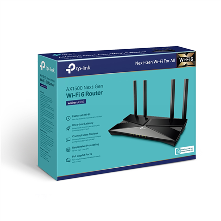 TP-LINK AX1500 Wi-Fi 6 Router Archer AX10 802.11ax - 4