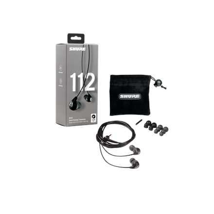 Shure SE112 Earphone, Grey Shure - 1