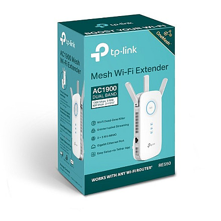TP-LINK RE550 AC1900 Wi-Fi Range Extender 802.11ac - 7