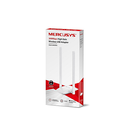 Mercusys | Мережева карта | IEEE 802.11b | IEEE 802.11g | IEEE 802.11n | USB 2.0 - 8
