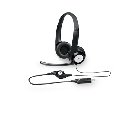 Logitech Zestaw навушниковий для компʼютерa H390 Вбудований mikrofon - 7