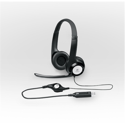 Logitech Zestaw навушниковий для компʼютерa H390 Вбудований mikrofon - 5
