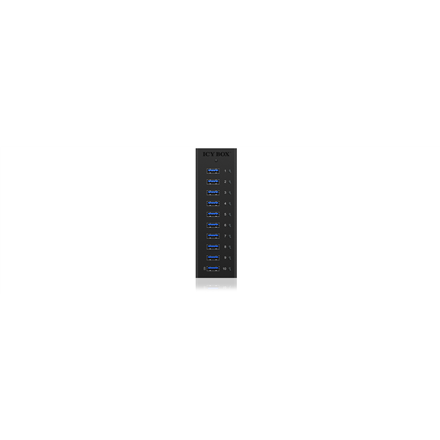 Raidsonic | 10-portowy koncentrator USB 3.0 | Icy Box IB-AC6110 - 3