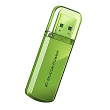 Silicon Power | Helios 101 | 8 GB | USB 2.0 | зелений