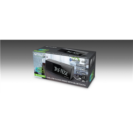 Muse M-172DBT Radio DAB+/FM RDS, портативне, чорні Muse M-172 DBT - 1