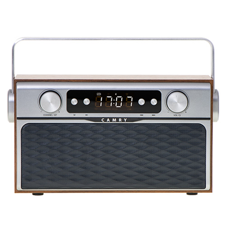 Camry | CR 1183 | Radio Bluetooth | 16 W | AUX in | Drewniane - 1