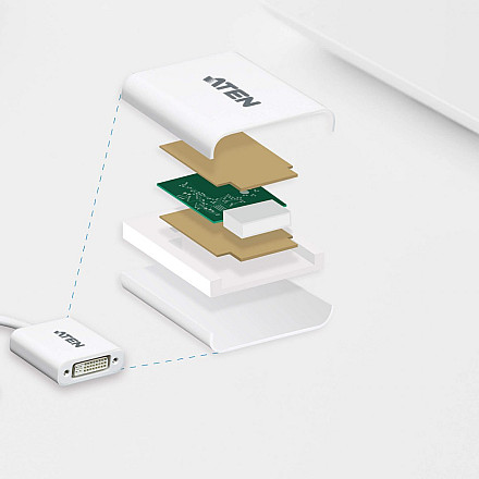 Aten VC965 DisplayPort to DVI Адаптер - 7