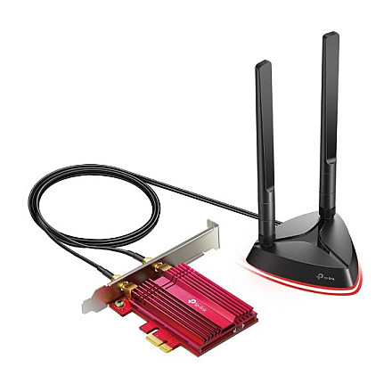 TP-LINK AX3000 Wi-Fi 6 Bluetooth 5.0 PCIe Адаптер TX3000E 2.4GHz/5GHz - 10