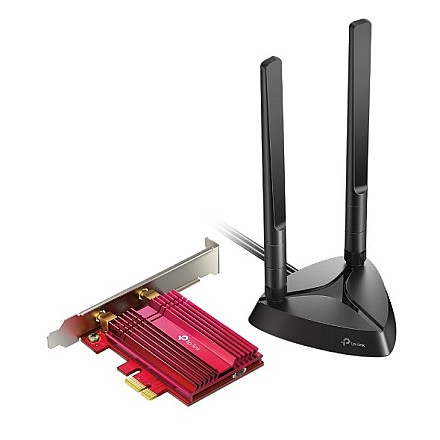 TP-LINK AX3000 Wi-Fi 6 Bluetooth 5.0 PCIe Адаптер TX3000E 2.4GHz/5GHz - 9