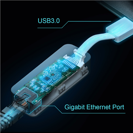 Мережева карта TP-LINK | UE300 USB 3.0 для Gigabit Ethernet | 1 10/100/1000 Mbit/s - 4