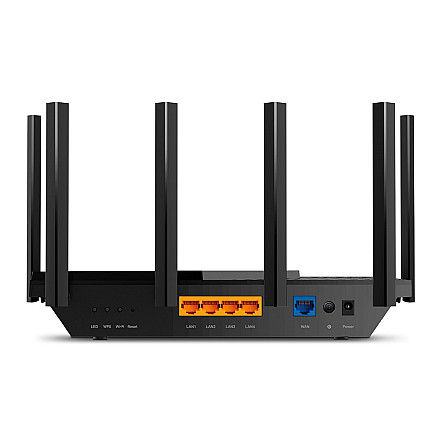 TP-LINK | Archer AX73 | 802.11ax | 4804+574 Mbit/s | 10/100/1000 Mbit/s | Ethernet LAN (RJ-45) porty 4 | Mesh Support No | MU-MiMO Yes | No mobile broadband | Antenna type 6xExternal | 1× USB 3.0 - 5