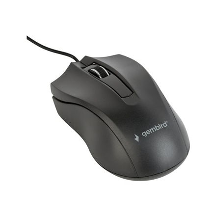 Gembird | Миша optyczna | MUS-3B-01 | Миша optyczna | USB | чорний - 1