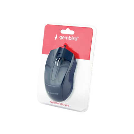 Gembird | Миша optyczna | MUS-3B-01 | Миша optyczna | USB | чорний - 3