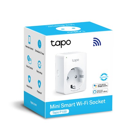 TP-LINK | Tapo P100 (1-pak) | Mini inteligentne gniazdo Wi-Fi | білий - 6