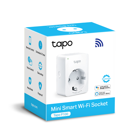 TP-LINK | Tapo P100 (1-pak) | Mini inteligentne gniazdo Wi-Fi | білий - 3