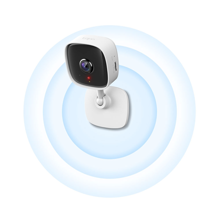 TP-LINK | Home Security Wi-Fi Camera | Tapo C100 | Cube | MP | 3.3mm/F/2.0 | Tryb prywatności, alarm dźwiękowy i świetlny, wykrywanie ruchu i powiadomienia | H.264 | Micro SD, maks. 128 GB - 2
