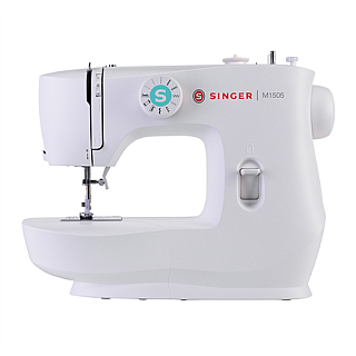 Singer | M1505 | Maszyna do szycia | Liczba ściegów 6 | Liczba dziurek na guziki 1 | Biały