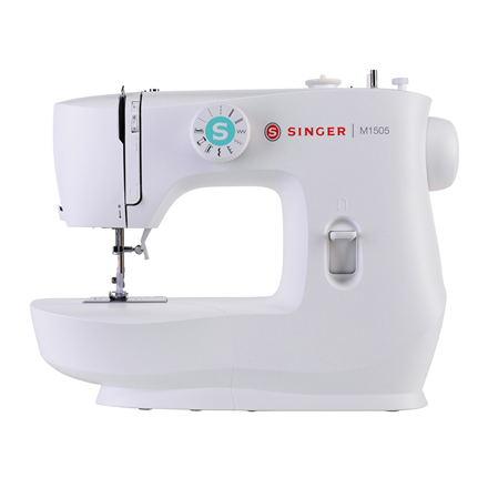 Singer | M1505 | Maszyna do szycia | Liczba ściegów 6 | Liczba dziurek na guziki 1 | Biały - 1