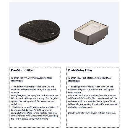 Bissell | Icon Washable Vacuum Filters | No ml | 1 szt. - 5