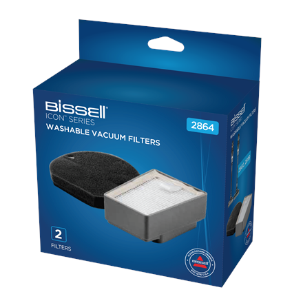 Bissell | Icon Washable Vacuum Filters | No ml | 1 szt. - 1