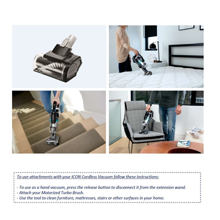 Bissell | Icon Motorized Turbo Brush | No ml | 1 szt. - 4