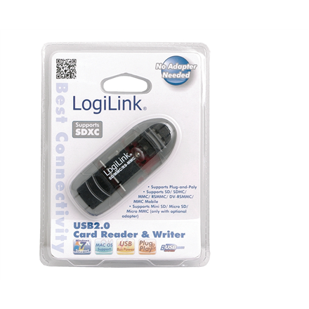 Logilink | Cardreader USB 2.0 Stick зовнішній dla MMC, RS-MMC, SD та SD HC - 3