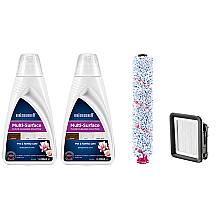 Bissell | Pakiet Очисний MultiSurface (2xDetergent + Szczotka + Filtr)
