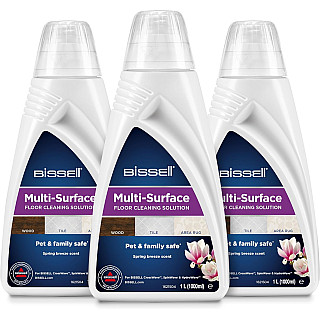 Bissell Trio Pack, Wielopowierzchniowy detergent, zestaw 3 butelek x 1000 ml