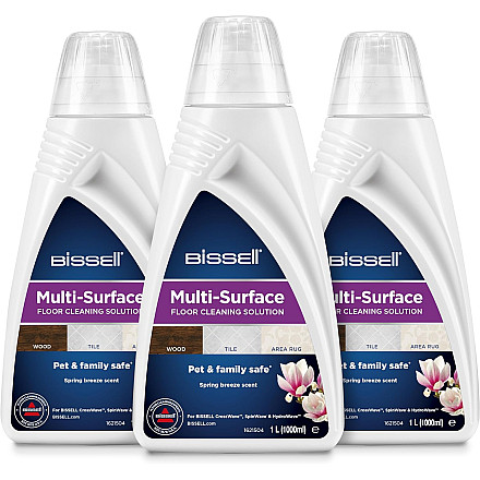 Bissell Trio Pack, Wielopowierzchniowy detergent, zestaw 3 butelek x 1000 ml - 1
