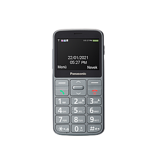 Panasonic | KX-TU160 | Easy Use Mobile Phone | Grey | 2.4 " | TFT-LCD | 240 x 320 | MB | MB | Bluetooth | USB w wersji USB-C | Wbudowany aparat | Główny aparat 0.3 MP | mAh