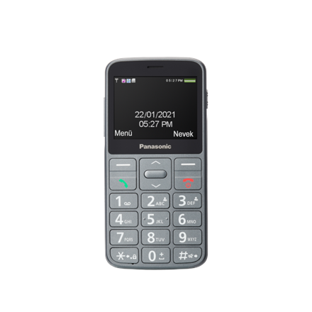 Panasonic KX-TU160 Easy Use Mobile Phone Grey - 1