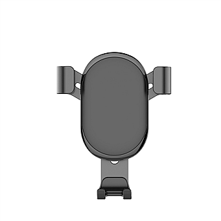 ColorWay | Metallic Gravity Holder For Smartphone | Adjustable | Clamp | Black | Mocowanie smartfona jednym ruchem. Kompaktowa konstrukcja, nie zajmuje dużo miejsca i nie zasłania widoku. S