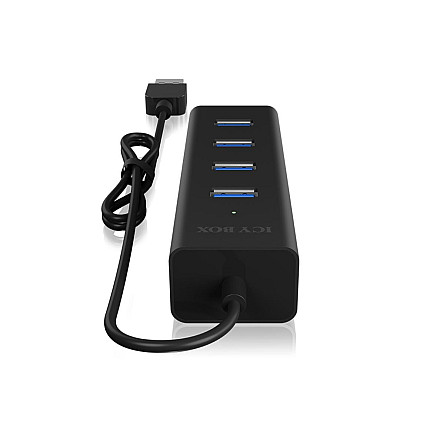 Raidsonic | 4 portowy hub USB 3.0 | IB-HUB1409-U3 - 4