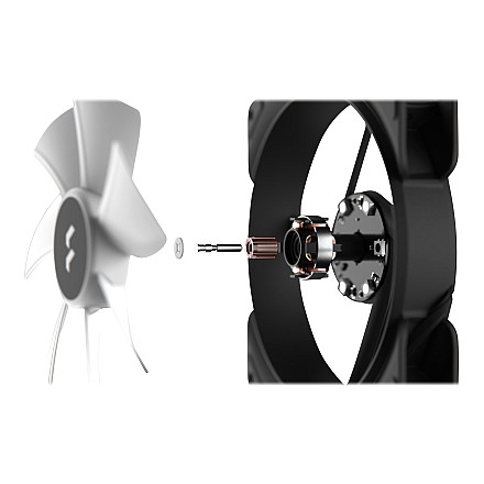 Fractal Design | Triple Pack | Aspect 12 RGB PWM | Black | Case fan - 6
