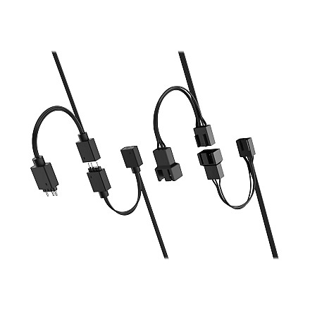 Fractal Design | Triple Pack | Aspect 12 RGB PWM | Black | Case fan - 8