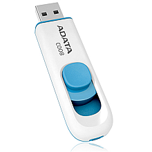 ADATA | C008 | 32 GB | USB 2.0 | білий/синій